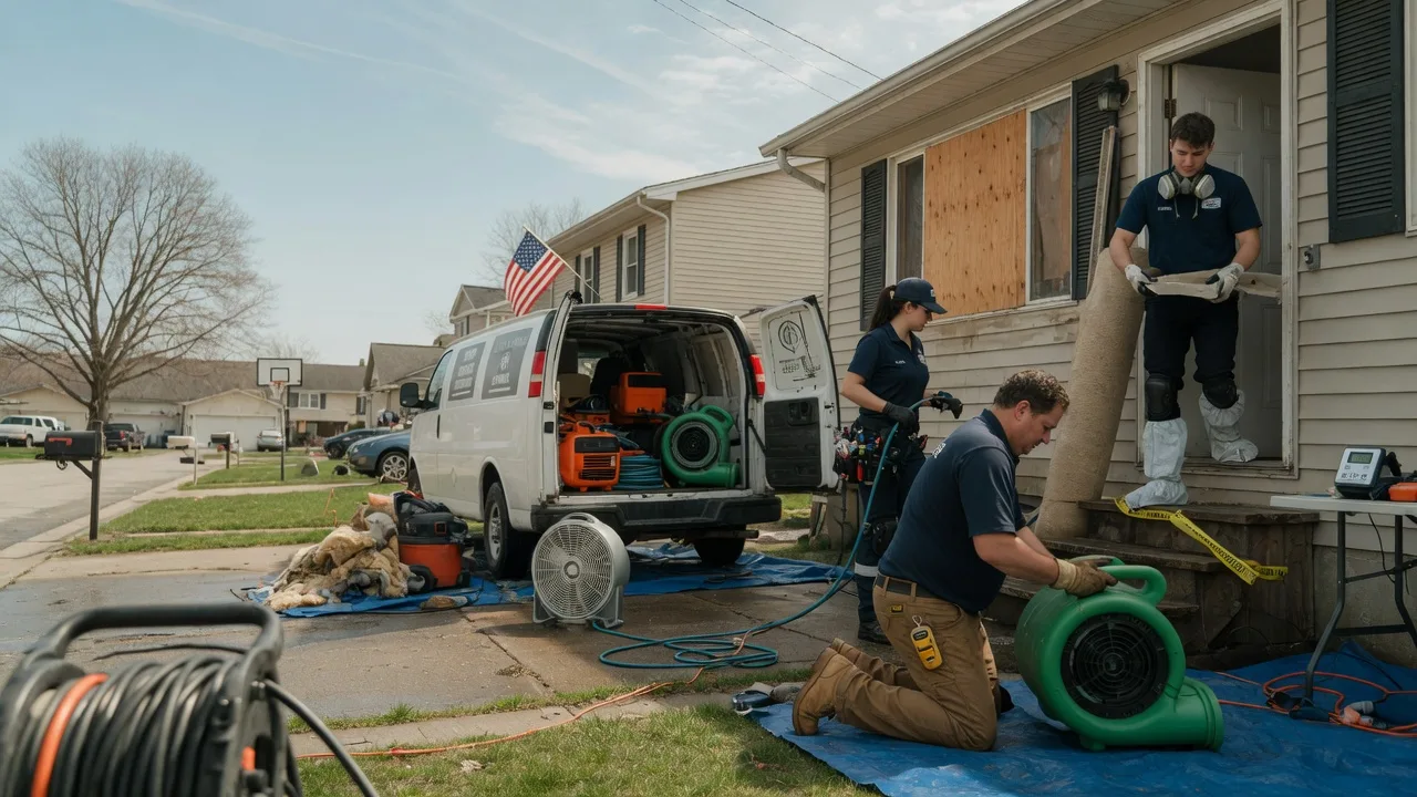 Water Damage Restoration in Caldwell, TX near me